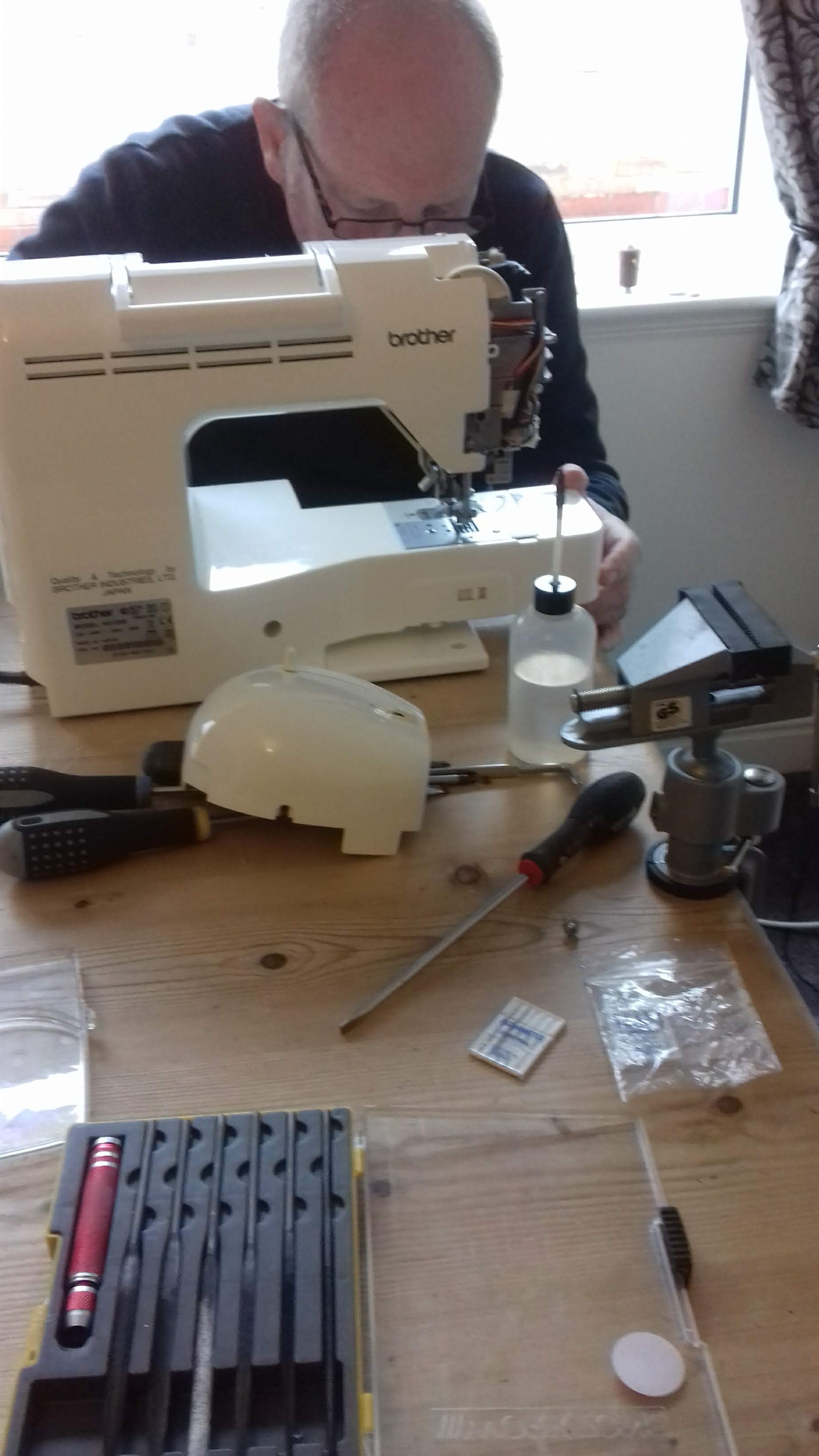 Phil Joyce of Sew Easy Sewing Machine Repairs and Servicing in Boston Lincolnshire